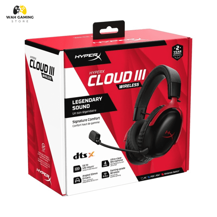 HyperX Cloud III (HyperX Cloud 3) Wireless Gaming Headset – Price in Pakistan