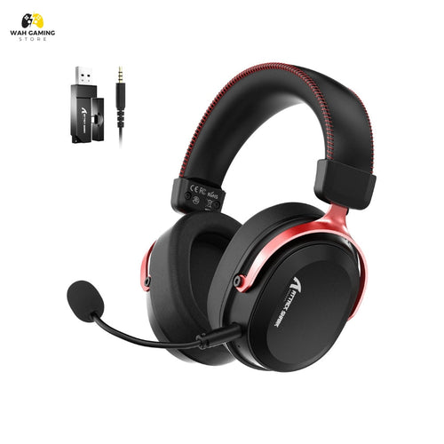 ATTACK SHARK L30PRO Wireless Gaming Headset – 7.1 Surround Sound Tri-Mode Gaming Headphones with 50mm Drivers & Low Latency