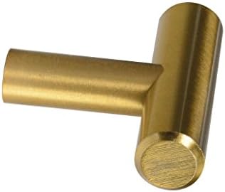 #3489-1-3/4 in. (45mm) CKP Brand T Knob, Amber Gold - 10 Pack