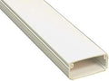 Kable Kontrol Wall Cord Cover Cable Raceways – 60” Length – 1.25” Width – 0.43” Height – 1 Pc/Pack | Paintable White PVC | TV Wire Concealer | Plastic Wire Conduit