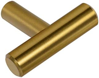 #3489-1-3/4 in. (45mm) CKP Brand T Knob, Amber Gold - 10 Pack