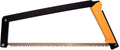 AGAWA - BOREAL21-21 Inch Folding Saw with All-Purpose Saw Blade - Camping Gear For Hiking, Fishing, Hunting, Bushcraft & Survival Kit (Black Frame/Yellow Handle)