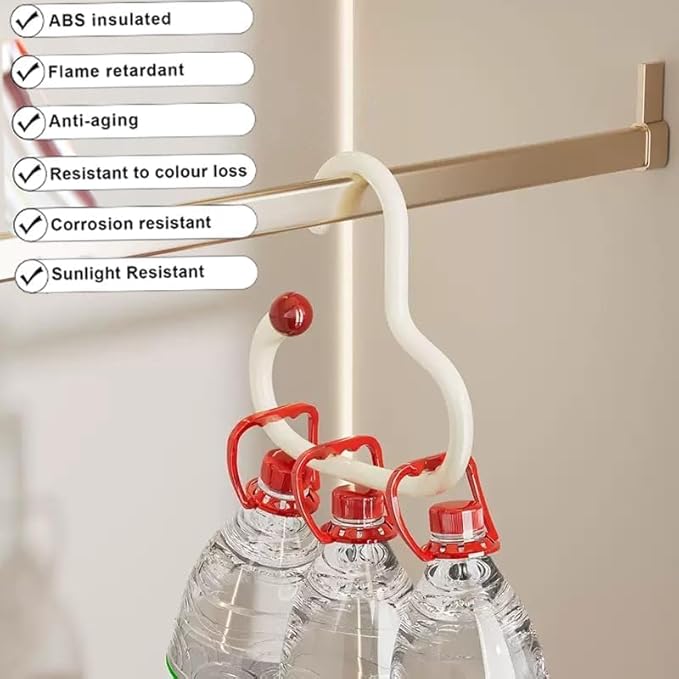 3PCS Bra Hanger for Thick Plastic Closet, Tank Top Organizer 3 White Heart Hooks Capacity Space Saving Hanger Closet Organizers and Storage for Tank Top, Hats, Scarf etc. (Style3)