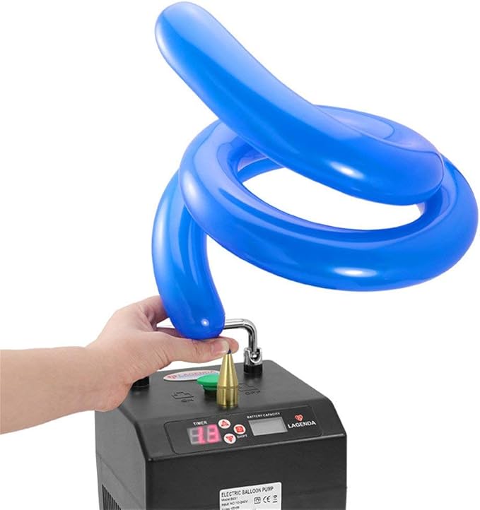 Lagenda B231 Electric Air Inflator Singel Nozzle Digital Timer Electric Balloon Inflator