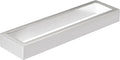 Sayayo Brushed Nickel Towel Bar for Bathroom, 10 Inch Hand Towel Holder Wall Mount Square Towel Ring SUS304 Stainless Steel Towel Rack