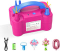 AXHJ Balloon Pump Electric, Rechargeable Cordless Balloon Air Pump with Type-C, Blower Inflator for Long Balloons, Foil Twisty Animal Latex Balloons in Birthday Party for Decorations