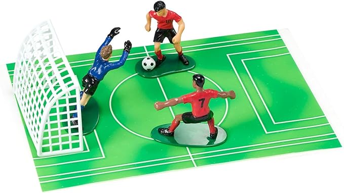 Soccer- Kick Off Boys DecoSet Cake Decoration