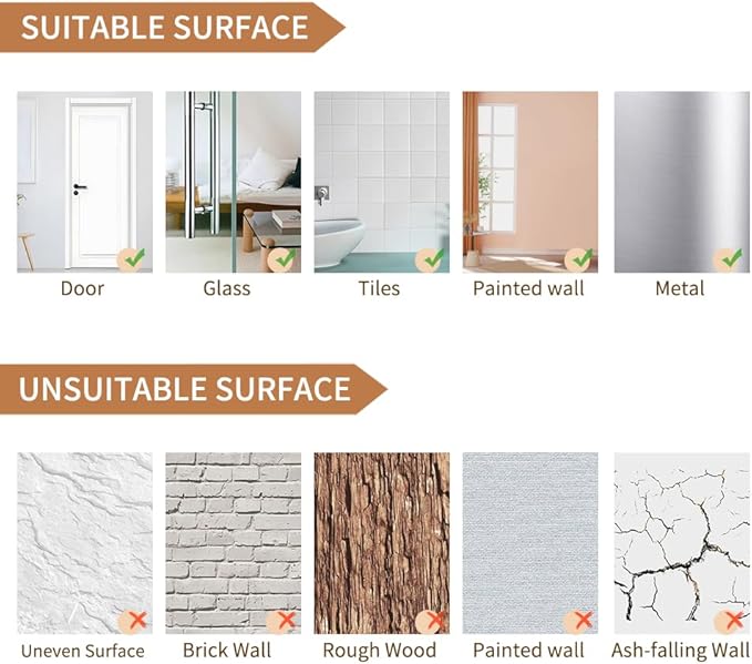 8 Pack 14x12 Inch Shatterproof Acrylic Mirror Tiles – Self-Adhesive, Unbreakable Wall Mirrors for Kids, Toddlers, Bedroom, Bathroom & Home Gym – Flexible, Safe & Easy Install
