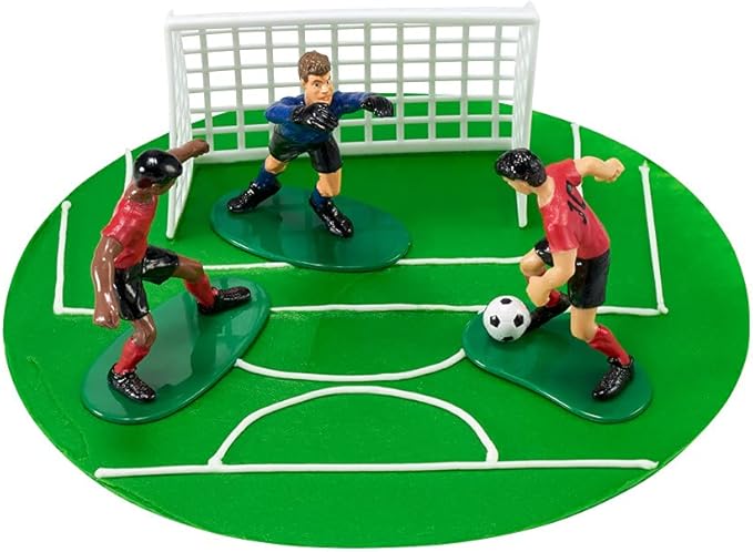 Soccer- Kick Off Boys DecoSet Cake Decoration