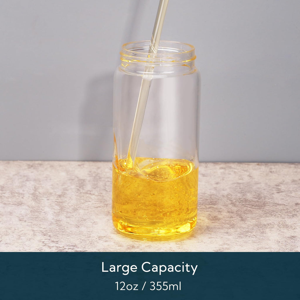 Precision Pour Glass Oil Dispenser with 3 Modes