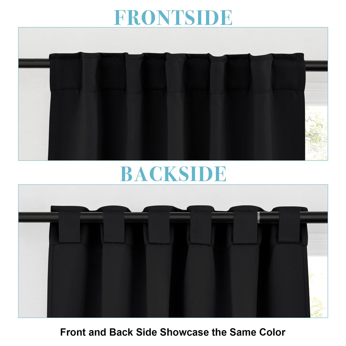 Small Window Curtains (2 Count)