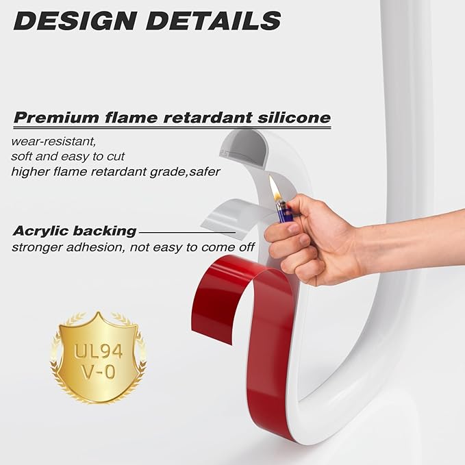 39”TV Cord Hider for Wall Mounted TV, Selfadhesive Wall Cable Hider for 1 Cord, Flexible Silicone White Cord Covers Wire Hiders for Cords on Wall,Babyproof Cable Concealer Raceway Management