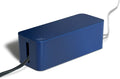 Bluelounge CableBox, Cable Management System, Moonlight Blue