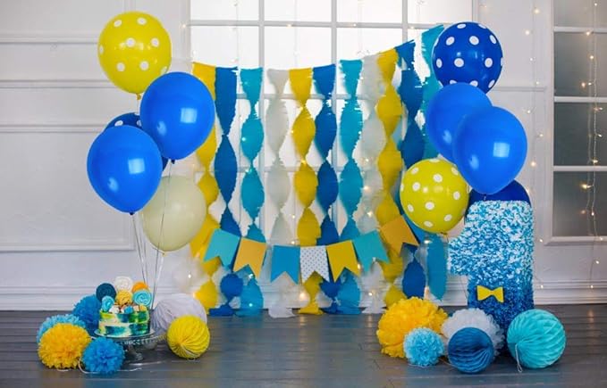 Treasures Gifted Matte Royal Blue Balloons (36), 12 Inch, Premium Latex, Navy, Water & Helium Use, Baby Shower, Gender Reveal, Wedding, Party Decorations