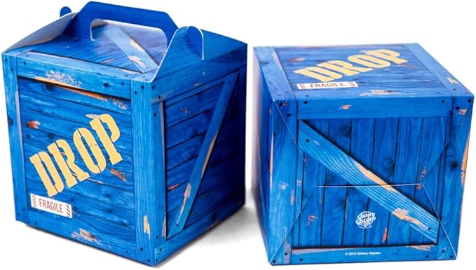 Glittery Garden Game Party Military Supply Loot Drop Box Party Favors. Decoration and Gift Bags, Gaming-Themed Birthday Activities and Party Supplies (12-pack)