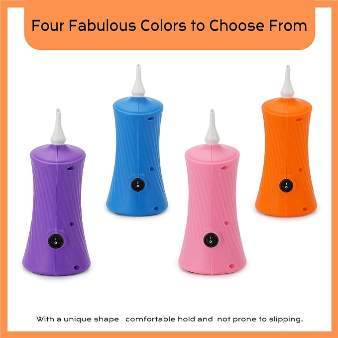 Balloon Pump Electric Air Pump for Long Balloon Inflator Blower Machine for Birthday Party Celebration Balloons Decorations for Twisty Animal Balloons