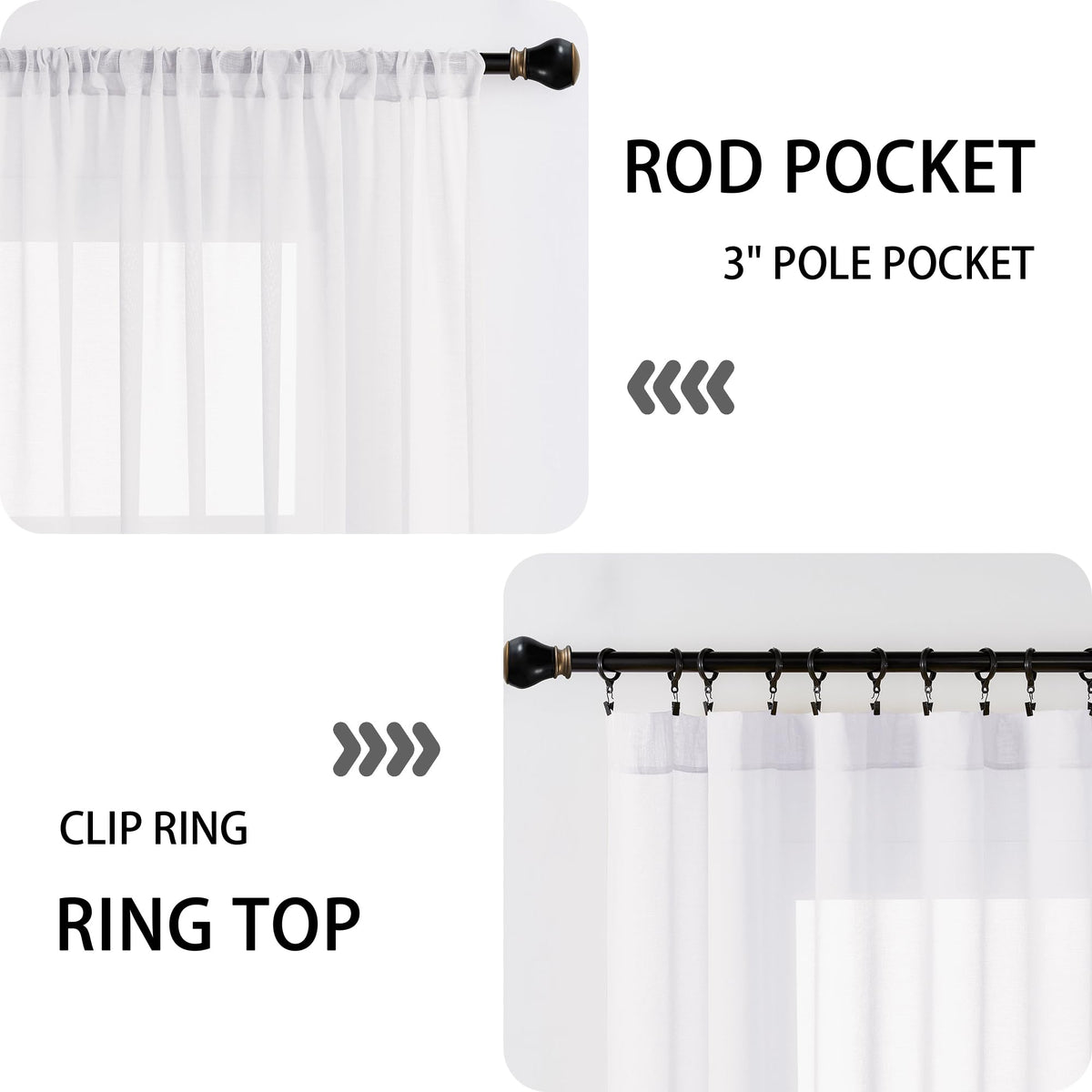 Sheer Door Curtains Closet Linen Textured Curtain Sheers Doorway Light Filtering Voile French Doors Rod Pocket Curtains Patio Glass Door