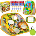 JoyRapt 3 in 1 Bean Bag Toss Outdoor Toys for Toddlers Kids, Cornhole Outside Toys, Carnival Game Toodler Outdoor Indoor Gift for Birthday or Christmas for Ages 3-12 (Animal)