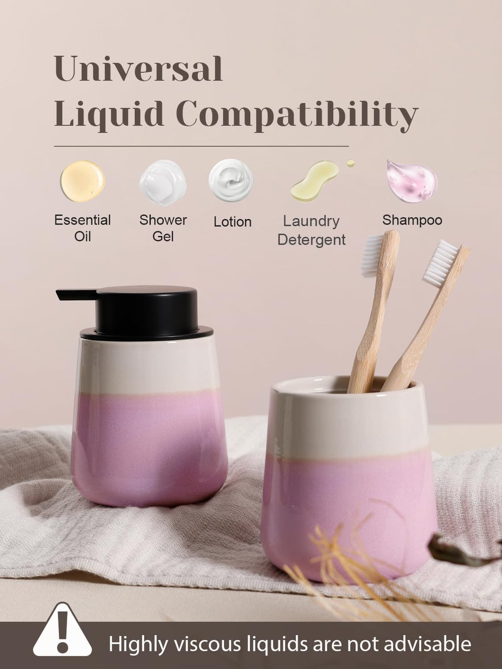 Ceramic Hand Soap Dispenser