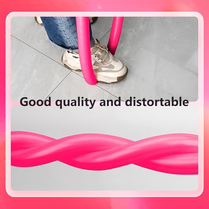 Hot Pink 100 Pcs 260 Balloons Graduation Long Balloons For Tying Balloon Arch Balloon Animal DIY Valentines Day Party Decorations