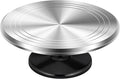 Kootek Aluminium Alloy Revolving Cake Stand 12 Inch Rotating Cake Turntable for Cake, Cupcake Decorating Supplies for Mother's Day