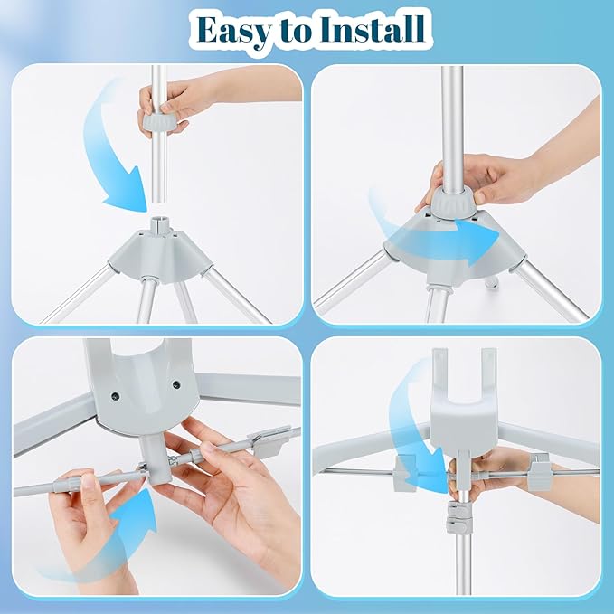 Garment Steamer Rack & Garment Ironing Glove for Steaming Clothes, Adjustable StandingGarment Hanger Handled Mini Ironing Board, Hanging Steamer Ironing Accessories for Clothes, Grey