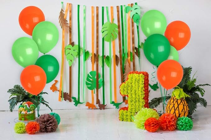 Treasures Gifted Burnt Orange Balloons - 72 Pack Orange Latex Matte 12 Inch Balloons - Party Supplies - Globos Naranjas