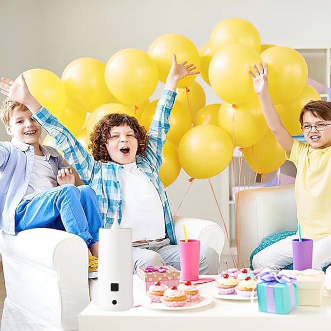 Balloon Pump Electric Air Pump for Balloons Portable Balloon Inflators Blower Machine for Birthday Party Balloon Decorations for Long Animal Twisty Curly Balloon, Foil Balloons(12V 18W)
