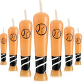 18 Pieces Baseball Bat Candle Baseball Sports Birthday Candle Baseball Cake Cupcake Candle for Birthday Baby Shower Baseball Fans Wedding Party Supply