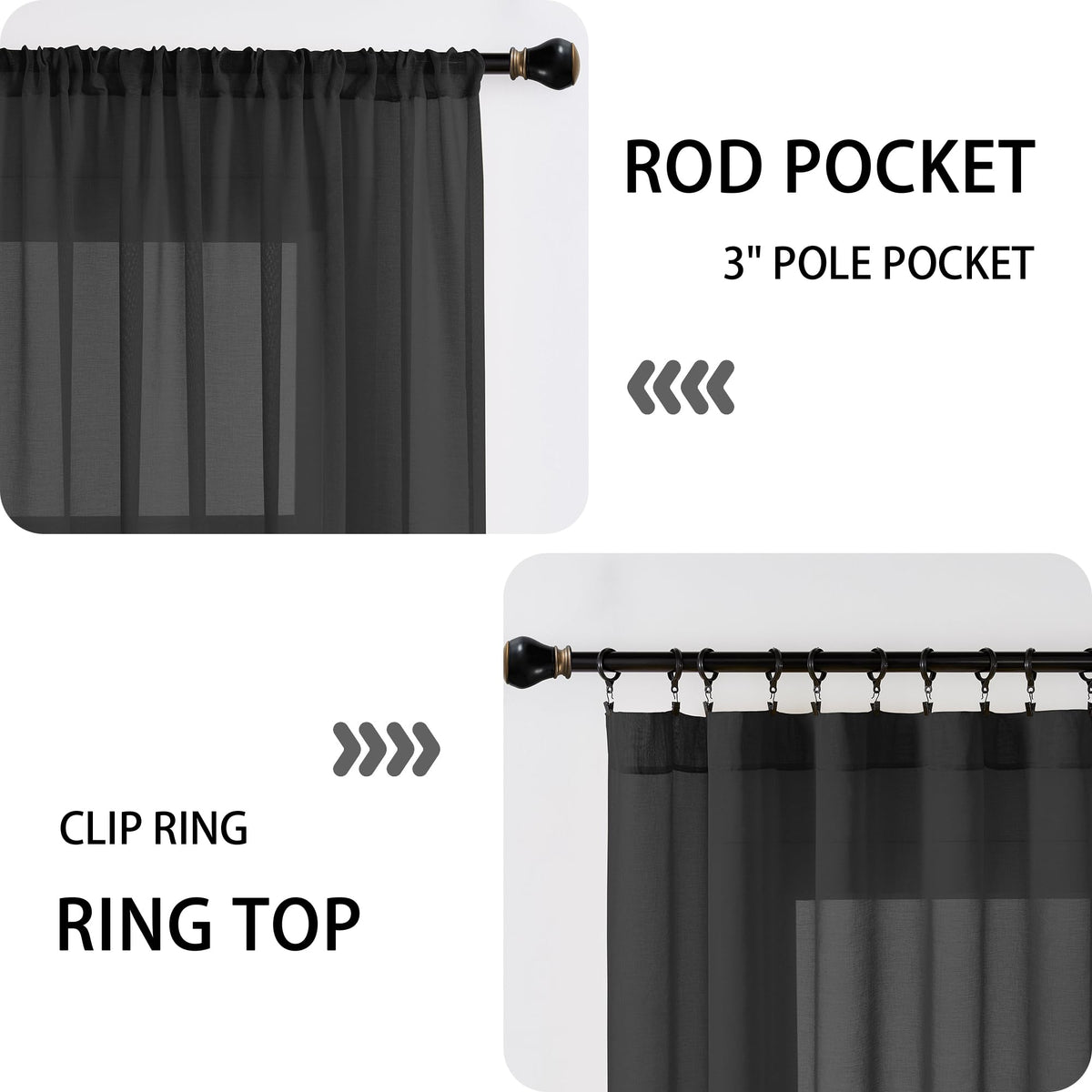 Sheer Door Curtains Closet Linen Textured Curtain Sheers Doorway Light Filtering Voile French Doors Rod Pocket Curtains Patio Glass Door