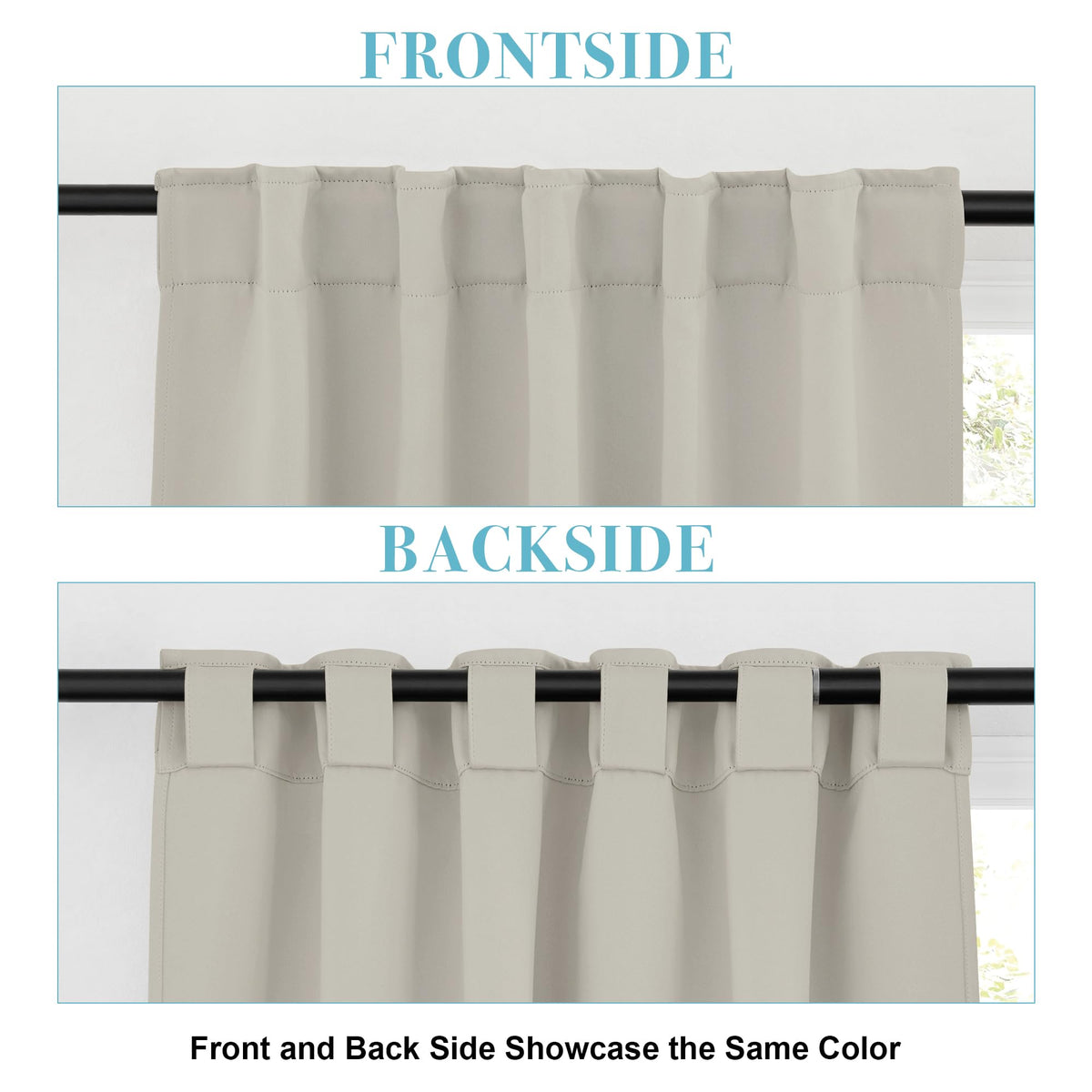 Small Window Curtains (2 Count)