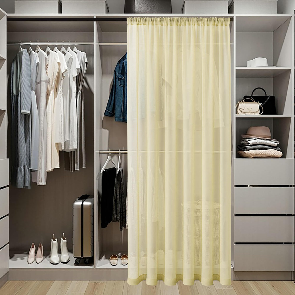 Short Sheer Door Curtain Closet Linen Textured Curtain Sheers Doorway Light Filtering Voile Patio Glass Doors Rod Pocket Curtains French Door