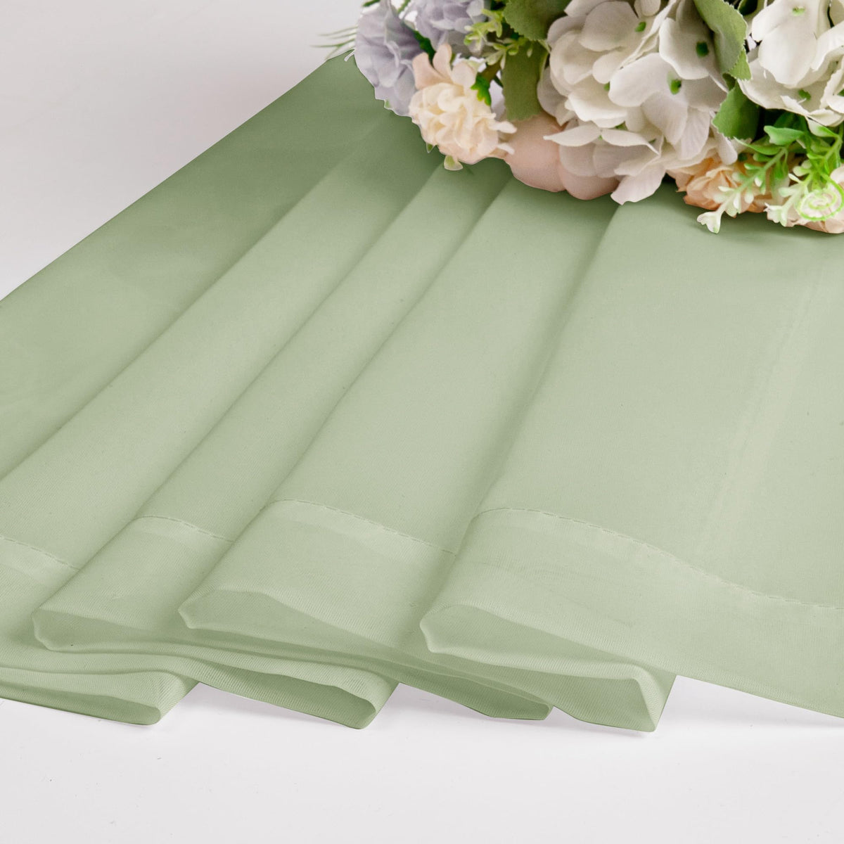 Sheer Curtains 63 Inch Length 2 Panels (2 Count)