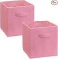 ClosetMaid 1468 Cubeicals Fabric Drawers, Pink, 2-Pack