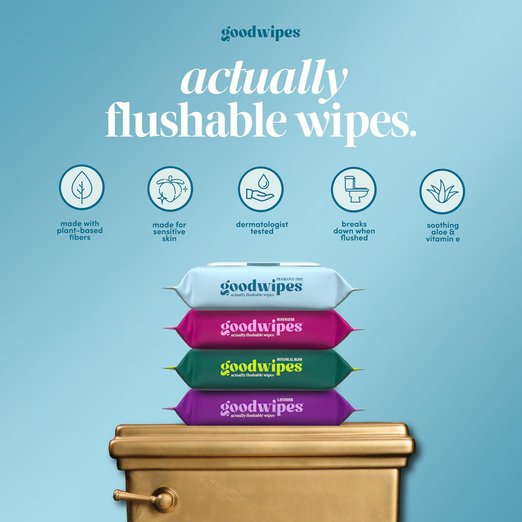 Flushable Wipes (418 Count)