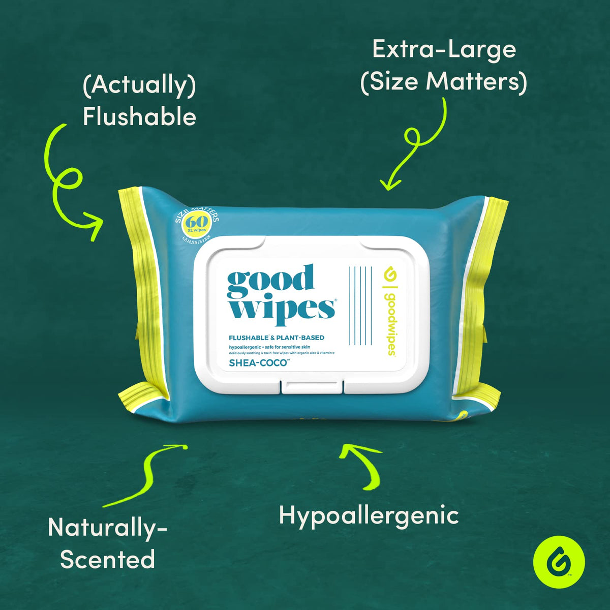 Flushable Wipes (418 Count)