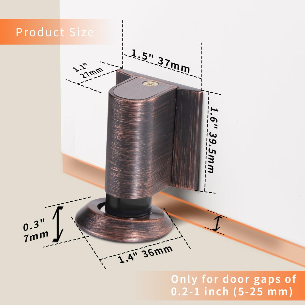 Magnetic Door Stoppers for Bottom of Door