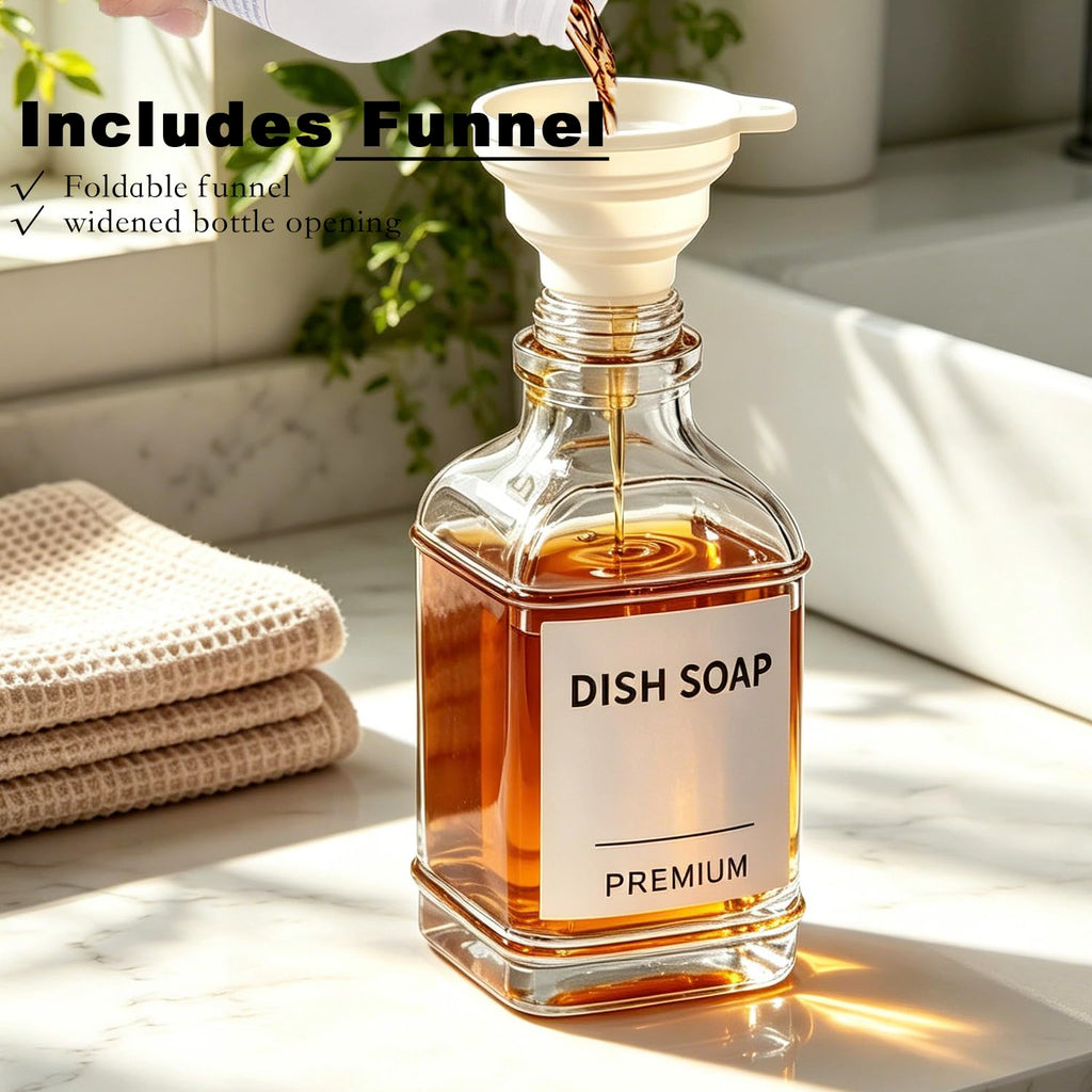 Dish Soap Dispenser for Kitchen (2 Count)