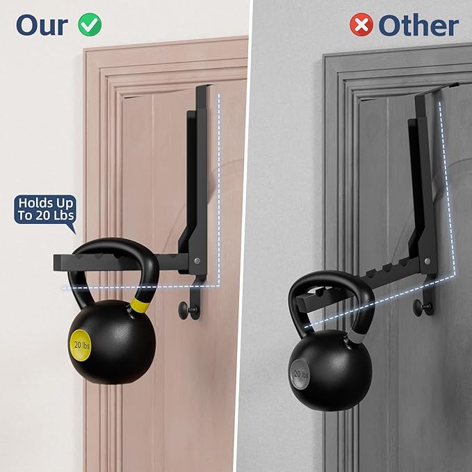 4 Pack Over The Door Hanger Foldable Over The Door Hooks，Rust-Resistant Overdoor Hanger Hook for Laundry (Clothes Drying Rack)&Bathroom (Towel Rack) Small Portable, Black