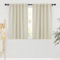 Small Window Curtains for Kitchen Bathroom Cafe RV Camper (2 Count)