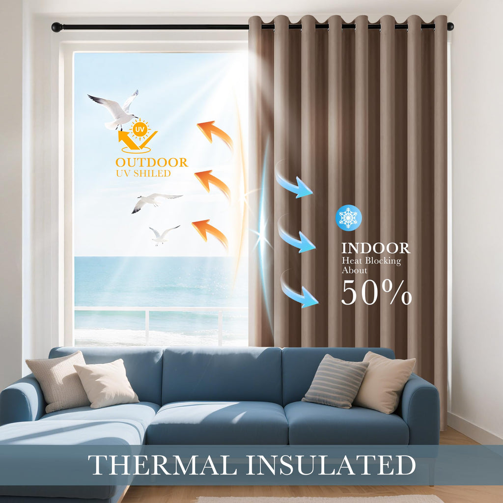 Blackout Window Curtains (2 Count)