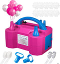 SINBEE Balloon Pump Electric Party Decorations - Electric Balloon Pump for Balloon Arch Kit, Portable Dual Nozzle Balloon Inflator