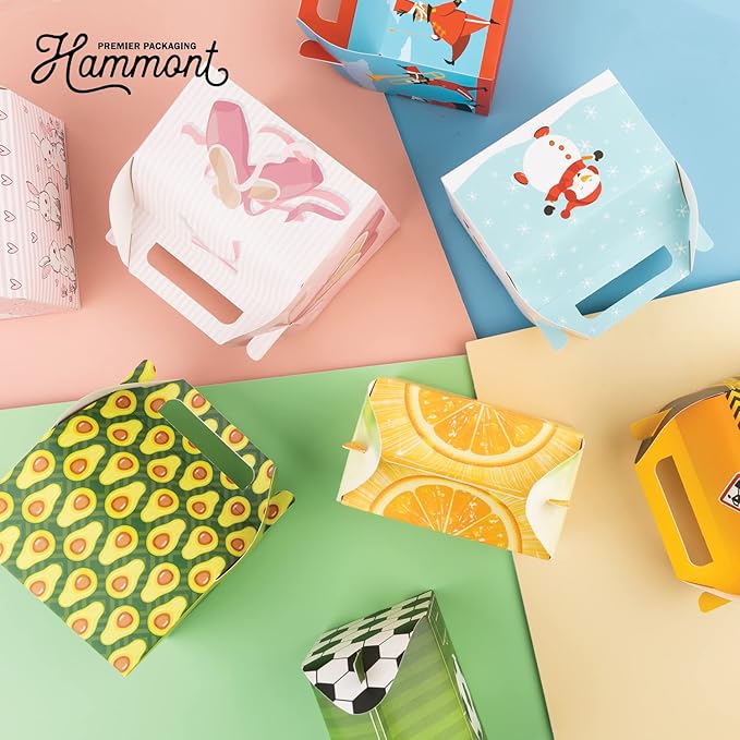 First Rodeo Birthday Party Supplies - 10 Pack Western Party Decorations Cowboy Goodie Boxes - Rodeo & Cowboy Favor Bags, Baby Shower Favors, Kids Birthday, Country Girl Party Décor - 6.25"x3.75"x3.5"