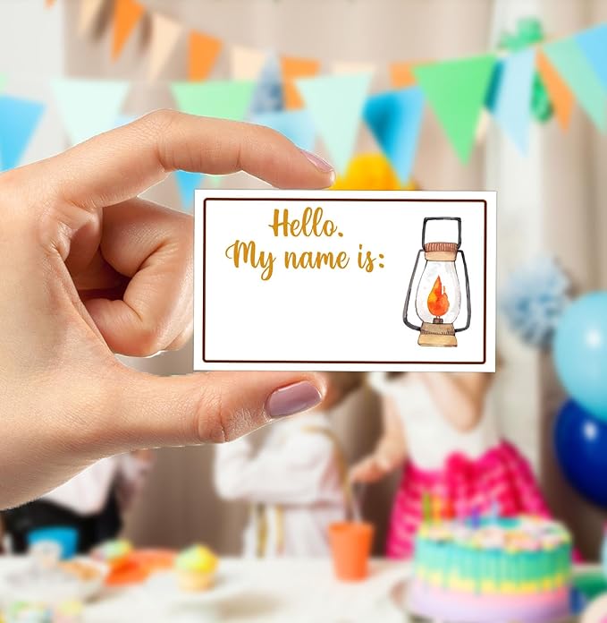 Camp Birthday Party Decoration,Fun Camp Activities for Kids,S'Mores Party Game,Birthday Games for Kids Party,Camping Birthday Party Activity,Camp Themed Party Decoration,What's Your S'Mores Name Game