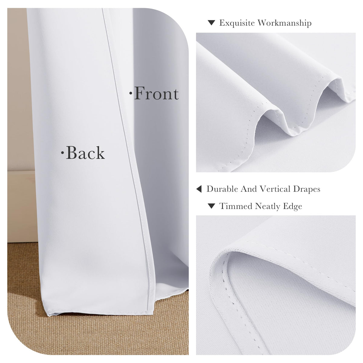 Window Treatments Curtains (2 Count)