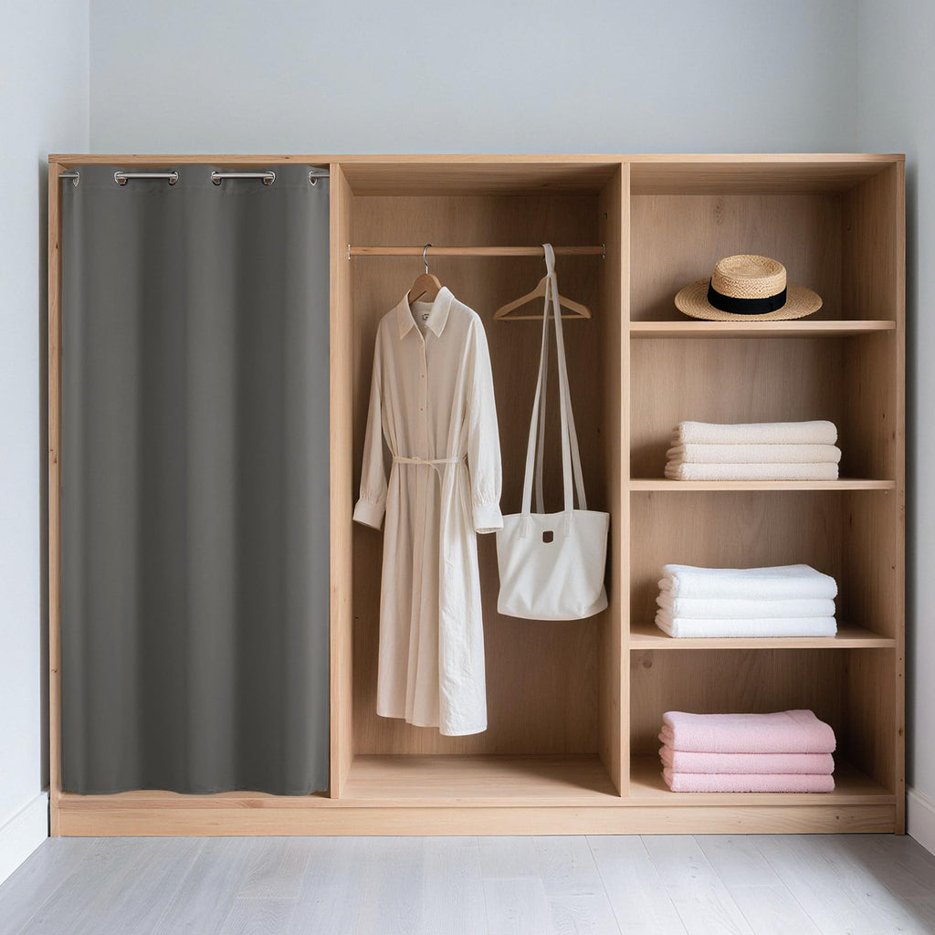 Door Curtain Blackout Curtains for Doorway Privacy Closet Drapes