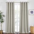 Cream 94 inch Blackout Curtains Set of 2 (2 Count)