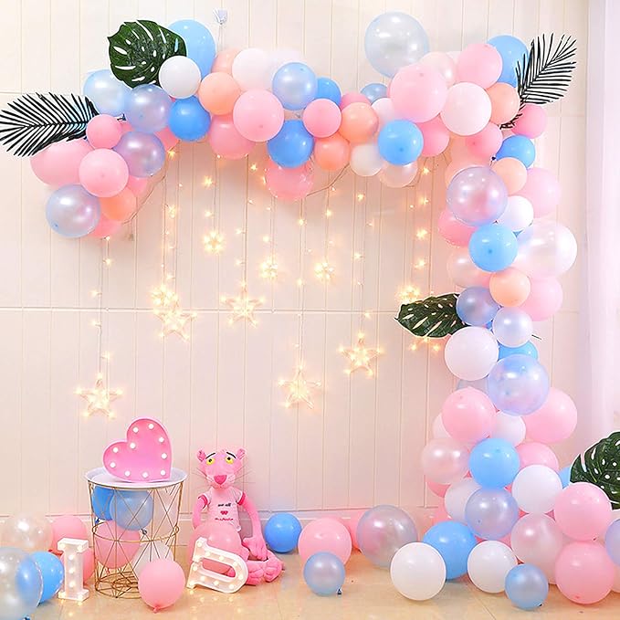 AXHJ Electric Balloon Pump, Portable Electric Air Balloon Pump Dual Nozzle Air Blower Pump, Balloon Inflator for Party Decorations