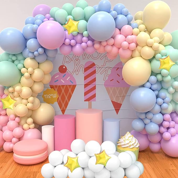 Balloon Pump Electric - Portable Air Balloon Pump for Long Balloons, Balloon Blower Inflator Machine for Twisty, Animal Classic Round, Foil, Latex Balloons