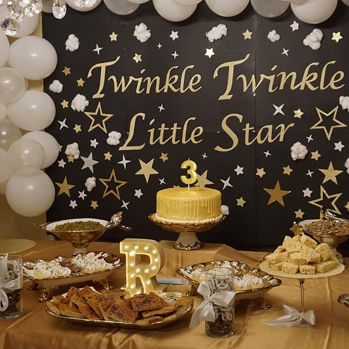 Number Birthday Candles(16 Candle Gold) 3D Diamond Shape Number Happy Birthday Cake Candles for Birthday Party Wedding Decoration Reunions Theme Party